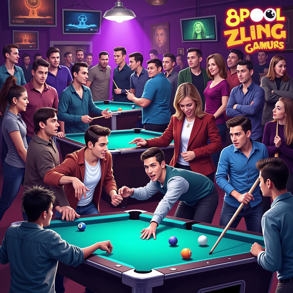 Cộng đồng game thủ 8 Ball Pool Zing