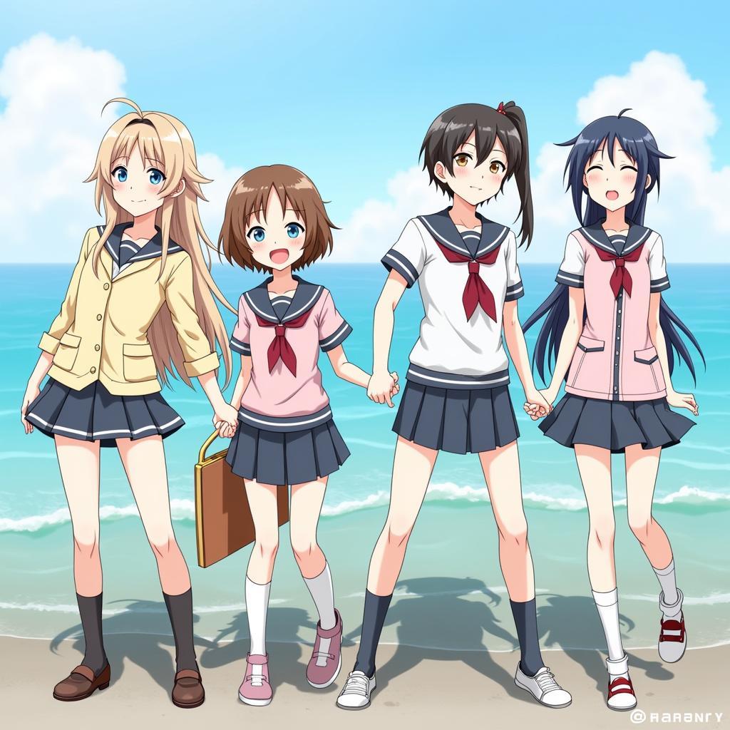 Main Characters of A Lull in the Sea