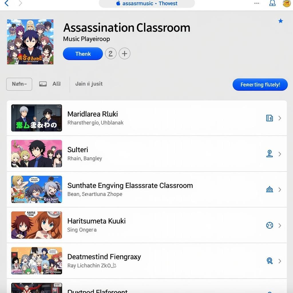 Assassination Classroom Soundtrack on Zing Music Player