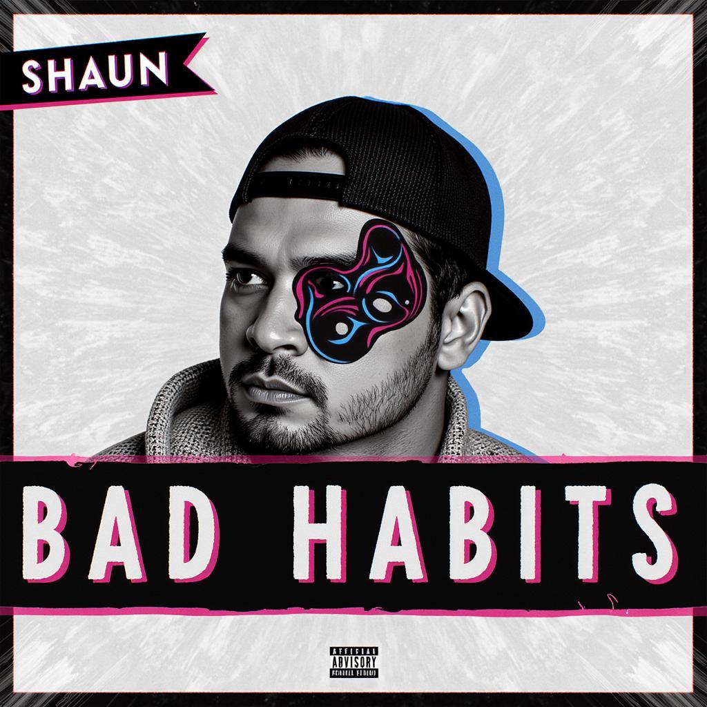 Bìa album Bad Habits của Shaun