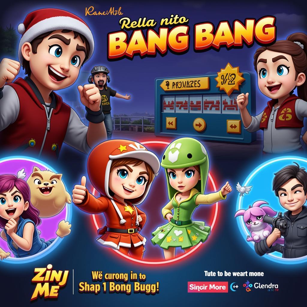 Gameplay Bang Bang trên Zing Me