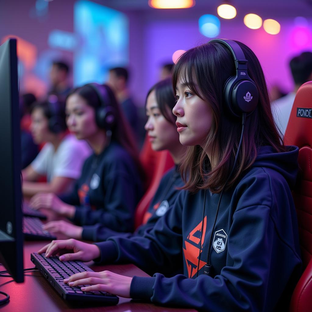 Berenice Côngfei Wei Zing tại giải đấu eSports