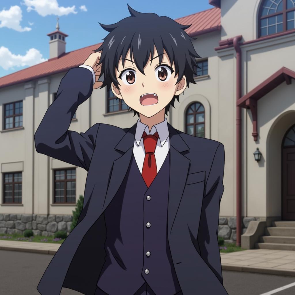 Rin Okumura trong Blue Exorcist tập 1 trên Zing TV