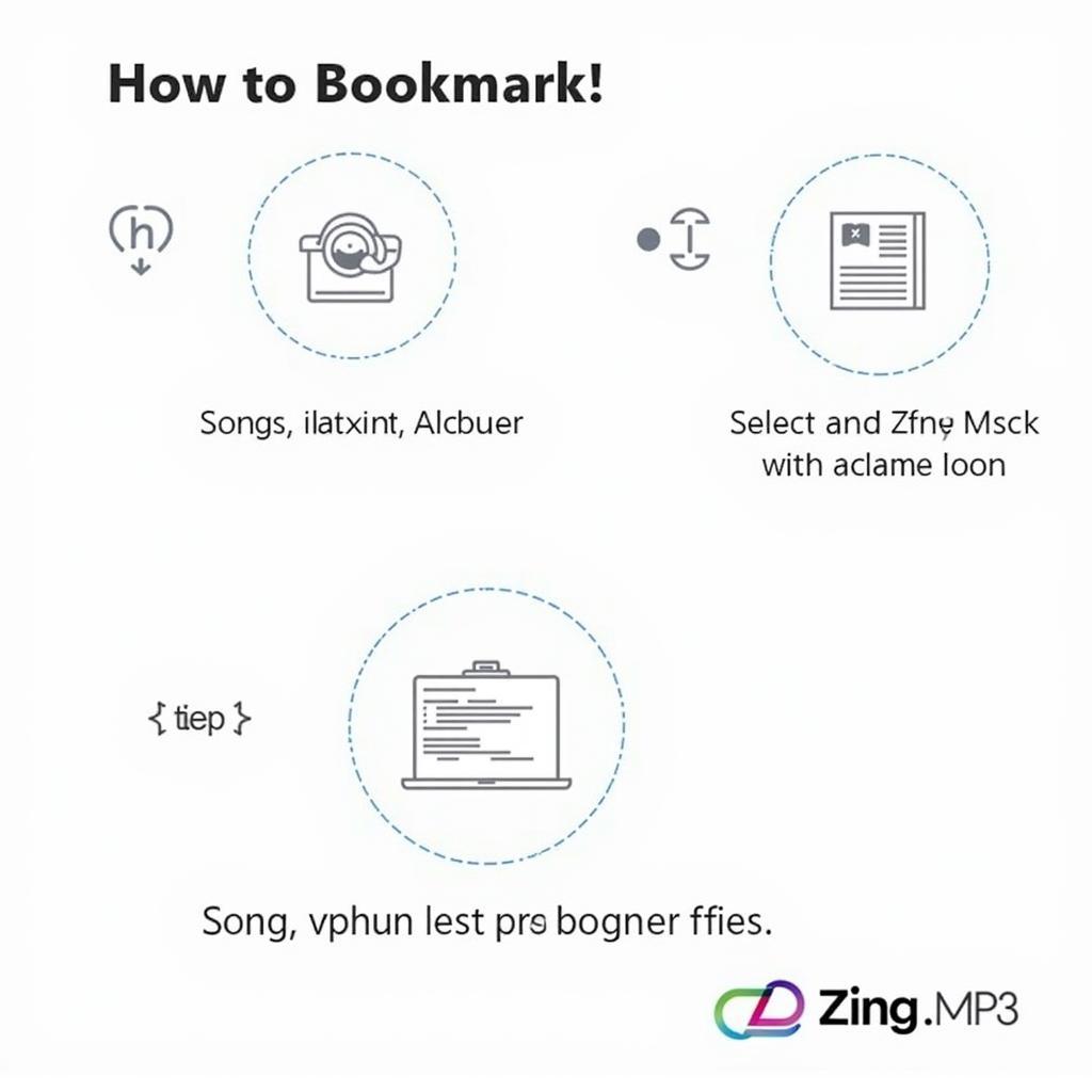 Hướng dẫn bookmark trên Zing MP3