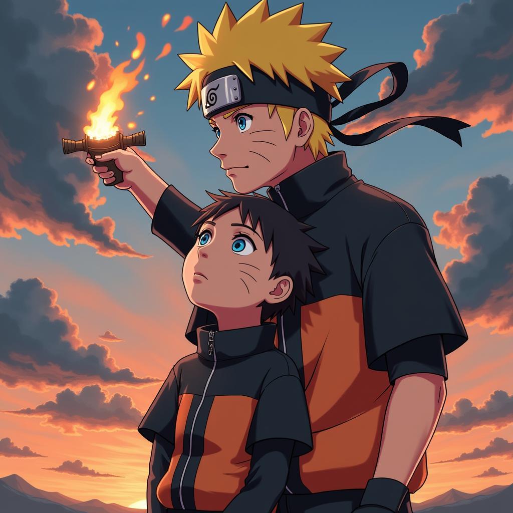 Boruto kế thừa ý chí của Naruto