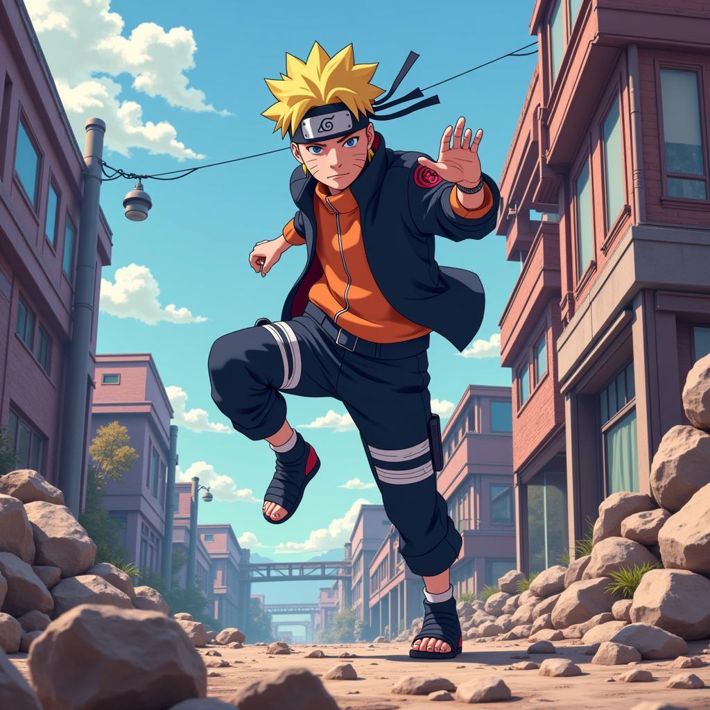 Boruto Uzumaki khám phá thế giới ninja