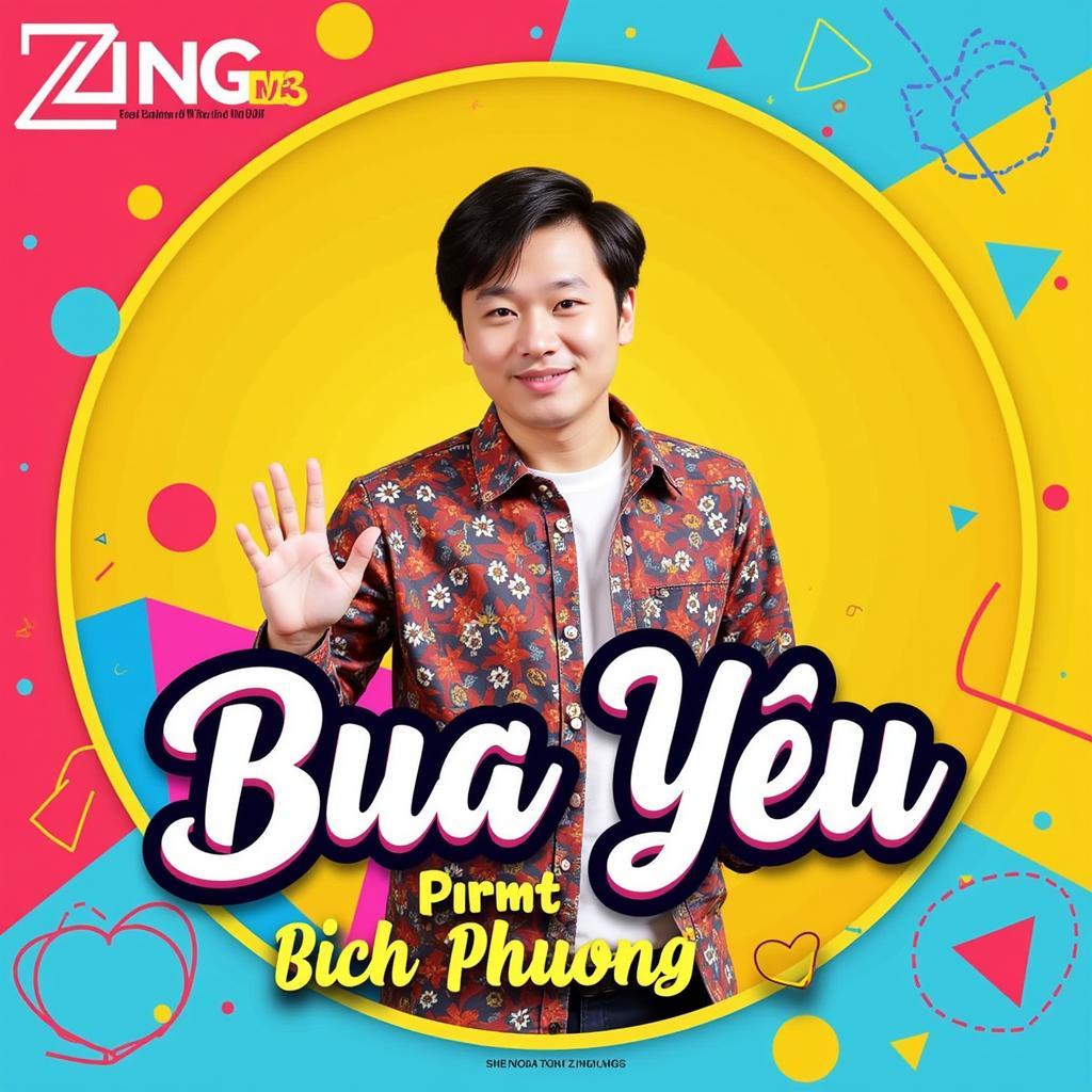 Poster Bùa Yêu Bích Phương trên Zing MP3