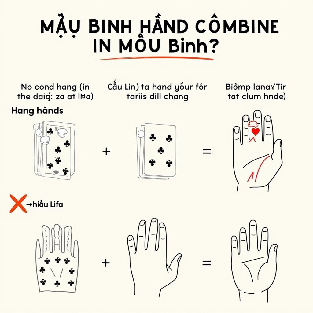 Cách chơi mậu binh zing: Xếp bài