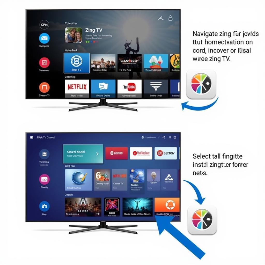 Cài đặt Zing TV trên Smart TV Samsung