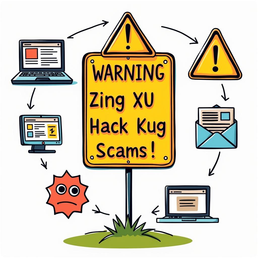 Cảnh báo lừa đảo hack zing xu miễn phí