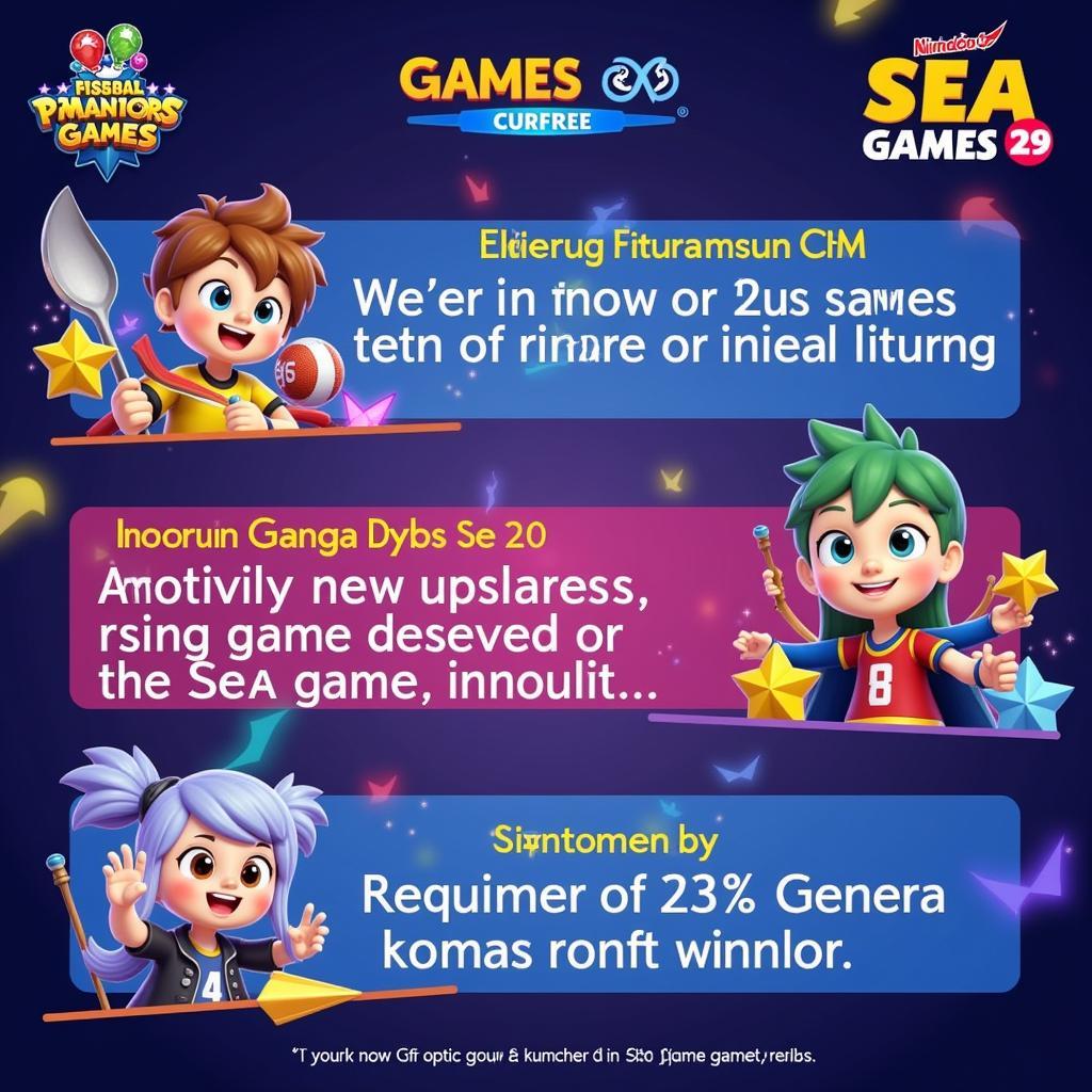 Cập nhật game mới chào mừng Seagame 29 trên Zing Game