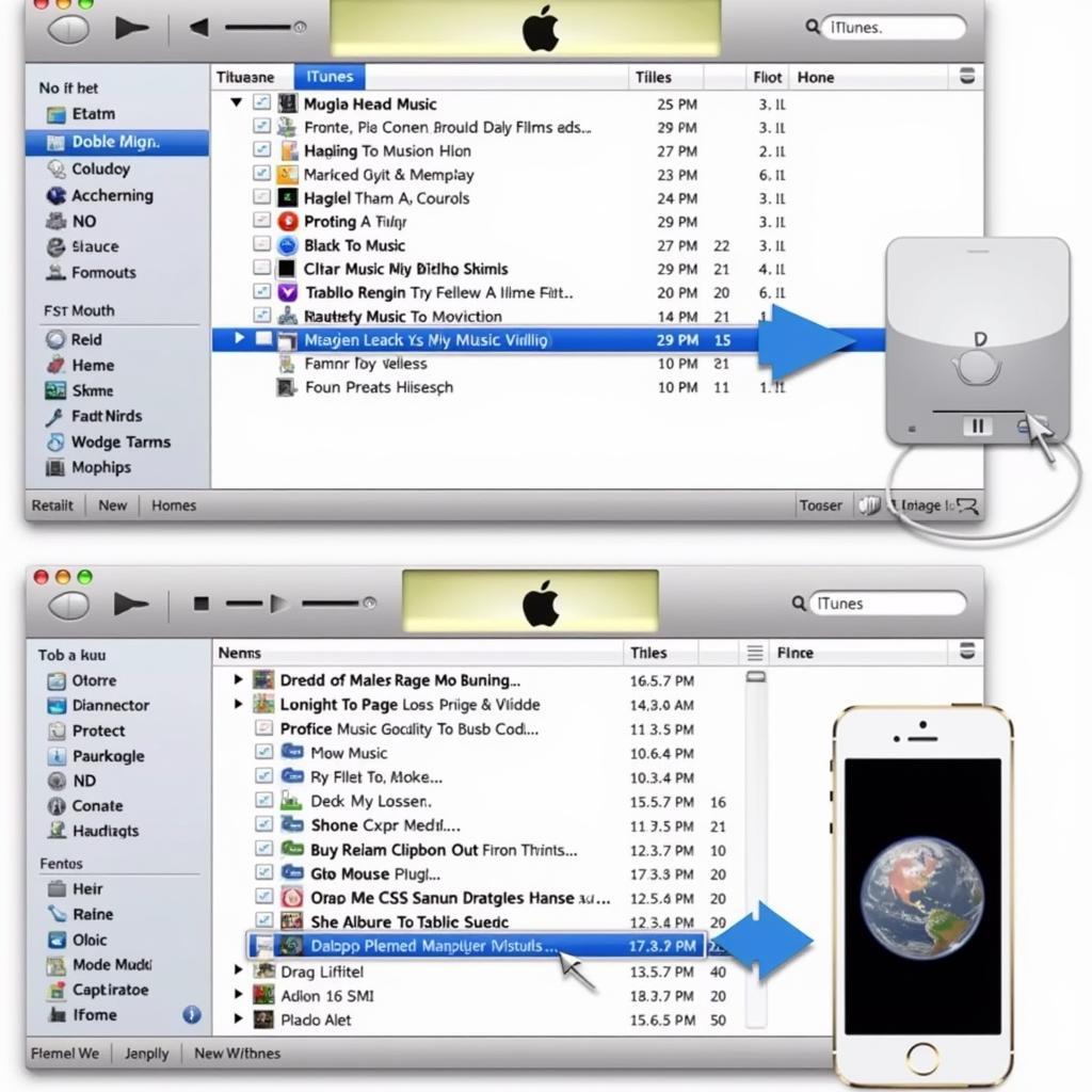 Chép nhạc vào iPhone qua iTunes