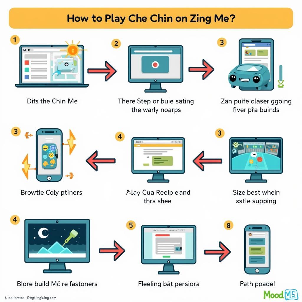 Hướng dẫn chơi chắn online Zing Me