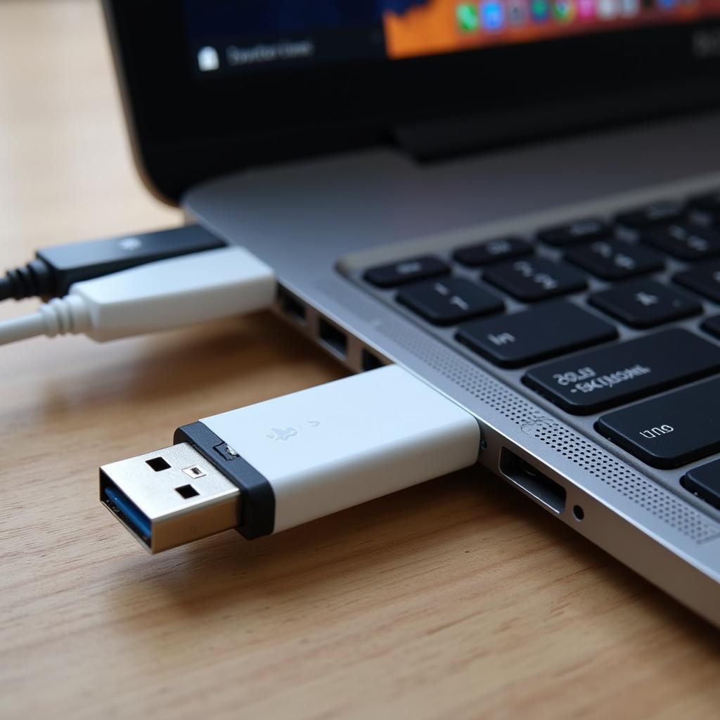 Chuyển dữ liệu bằng USB