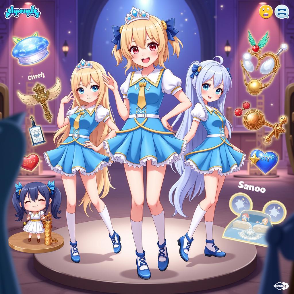 Sự kiện Cinderella Girl King & Prince trên Zing Game