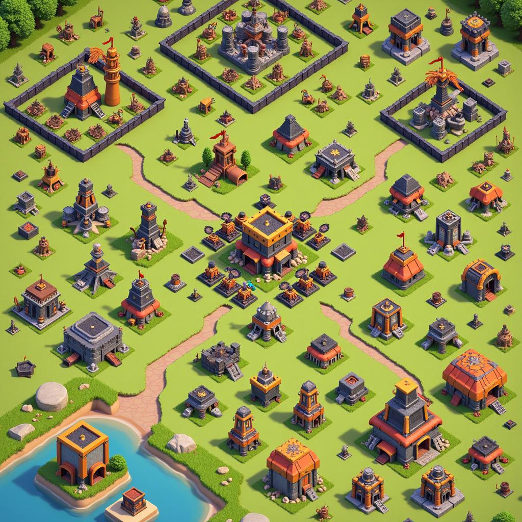 Chiến thuật Clash of Clans trên Zing Me