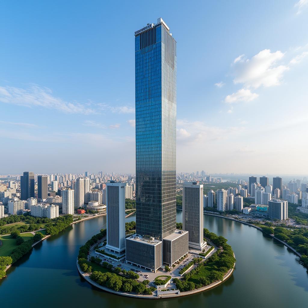 Clip quay 360 độ Hàm Thu Thiêm - Toà nhà Landmark 81