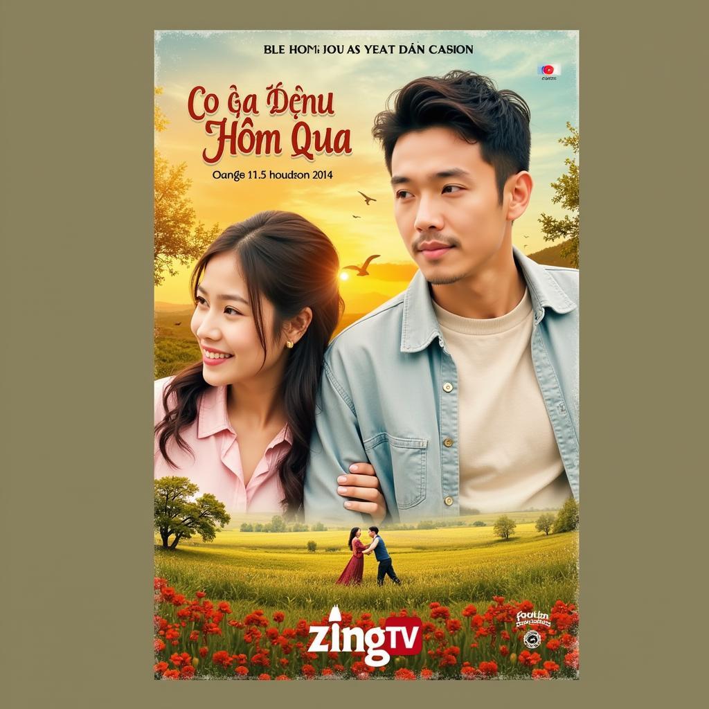 Poster phim Cô Gái Đến Từ Hôm Qua Zing TV