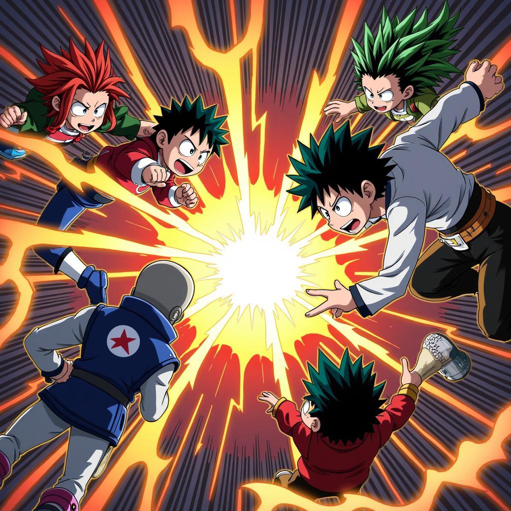 Cuộc chiến nghẹt thở trong My Hero Academia SS3