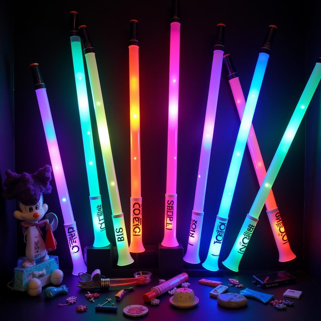 Các loại light stick Zing khác nhau