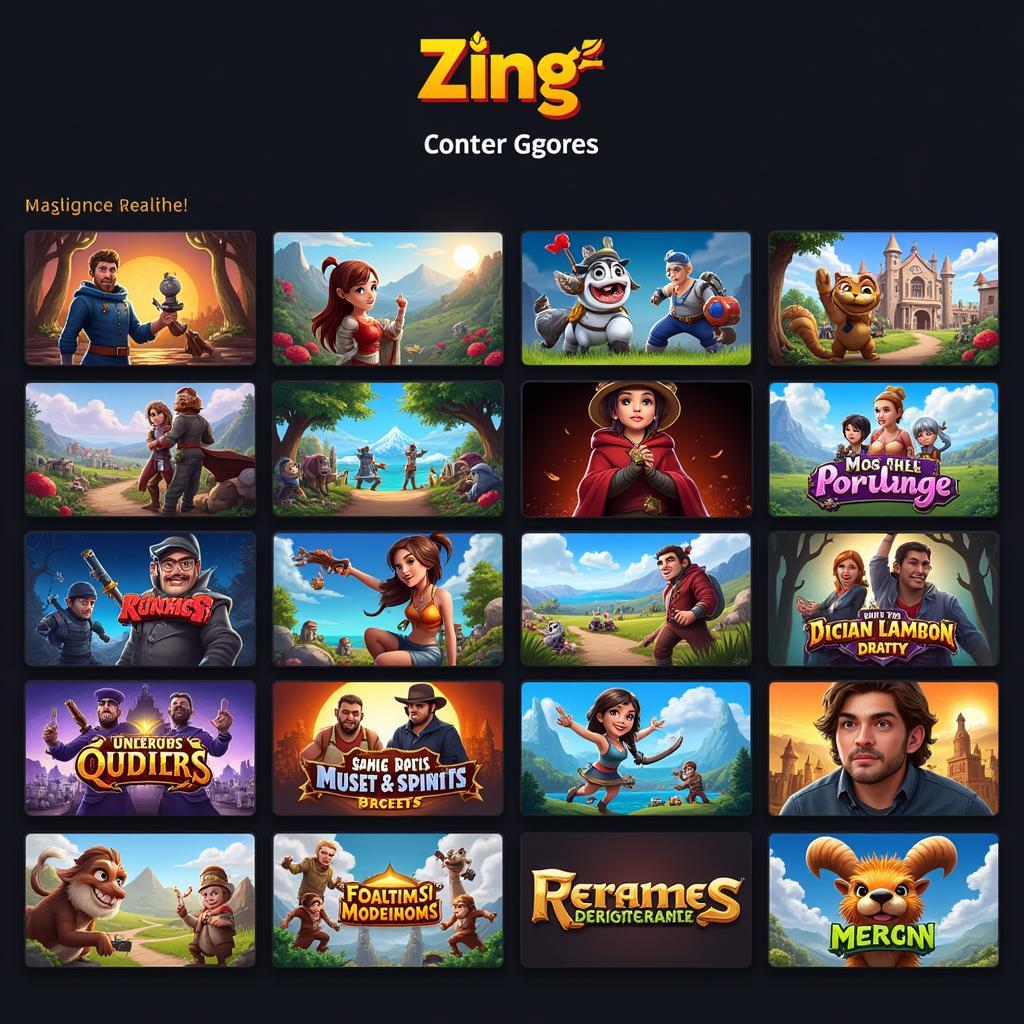 Đa dạng thể loại game trên Chanadelier Zing