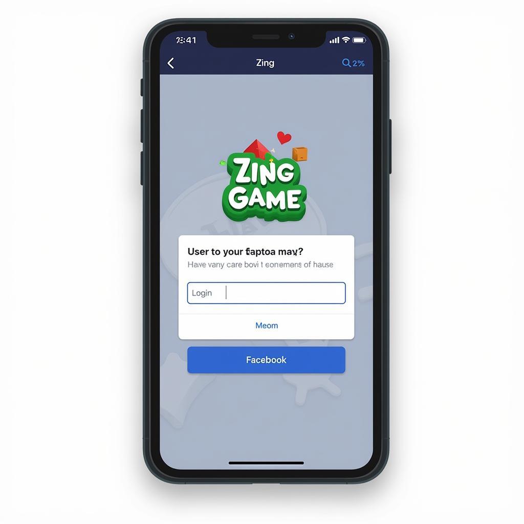 Đăng nhập Zing ID bằng tài khoản Facebook trên điện thoại