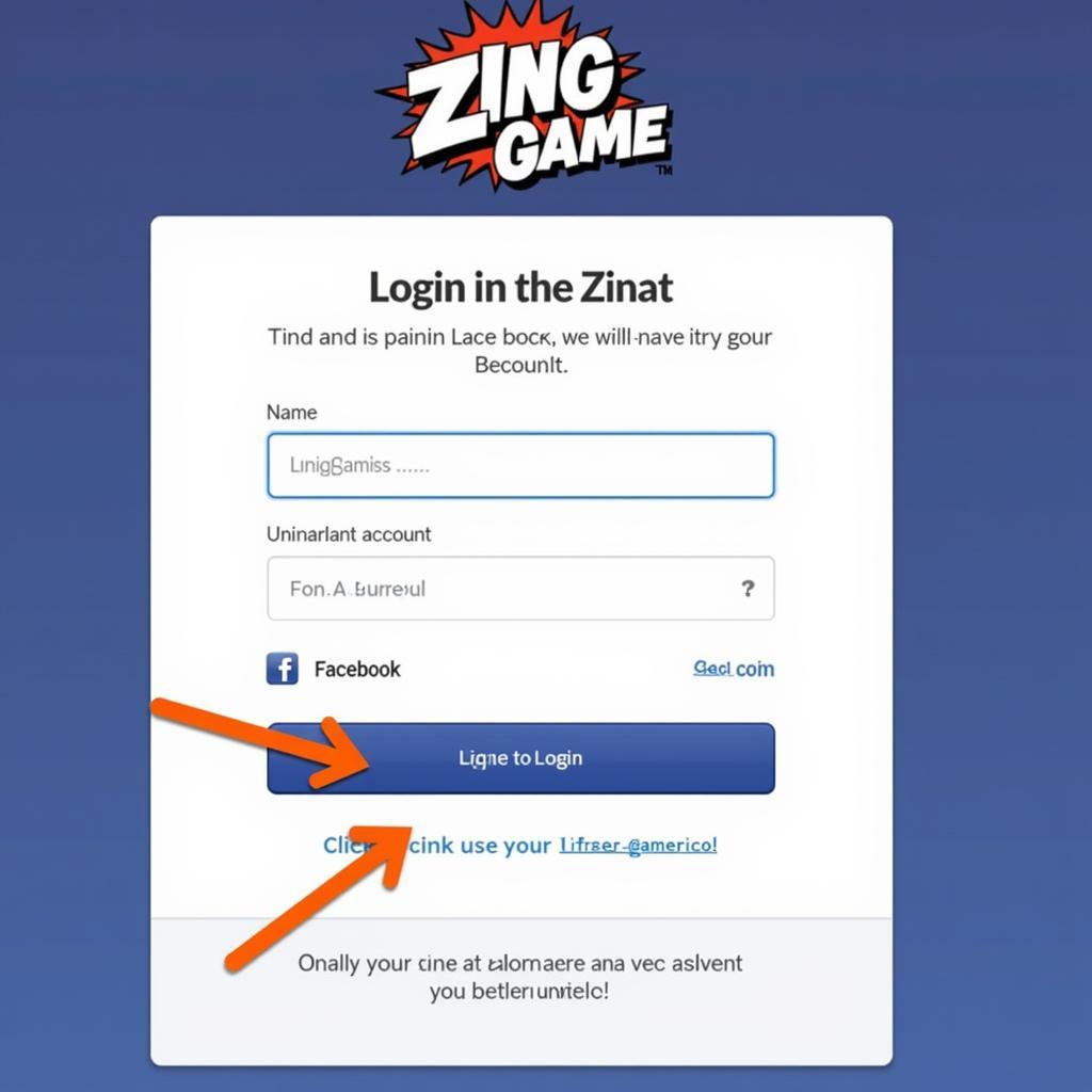 Đăng nhập Zing ID bằng tài khoản Facebook trên máy tính