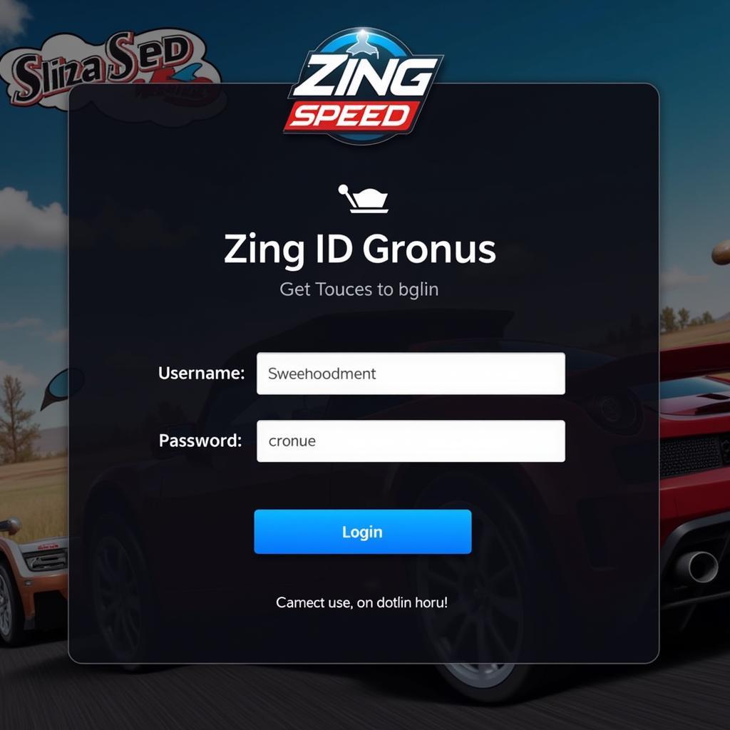 Đăng nhập Zing ID Zing Speed