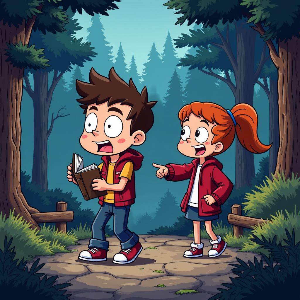 Dipper và Mabel khám phá bí ẩn Gravity Falls trên Zing TV