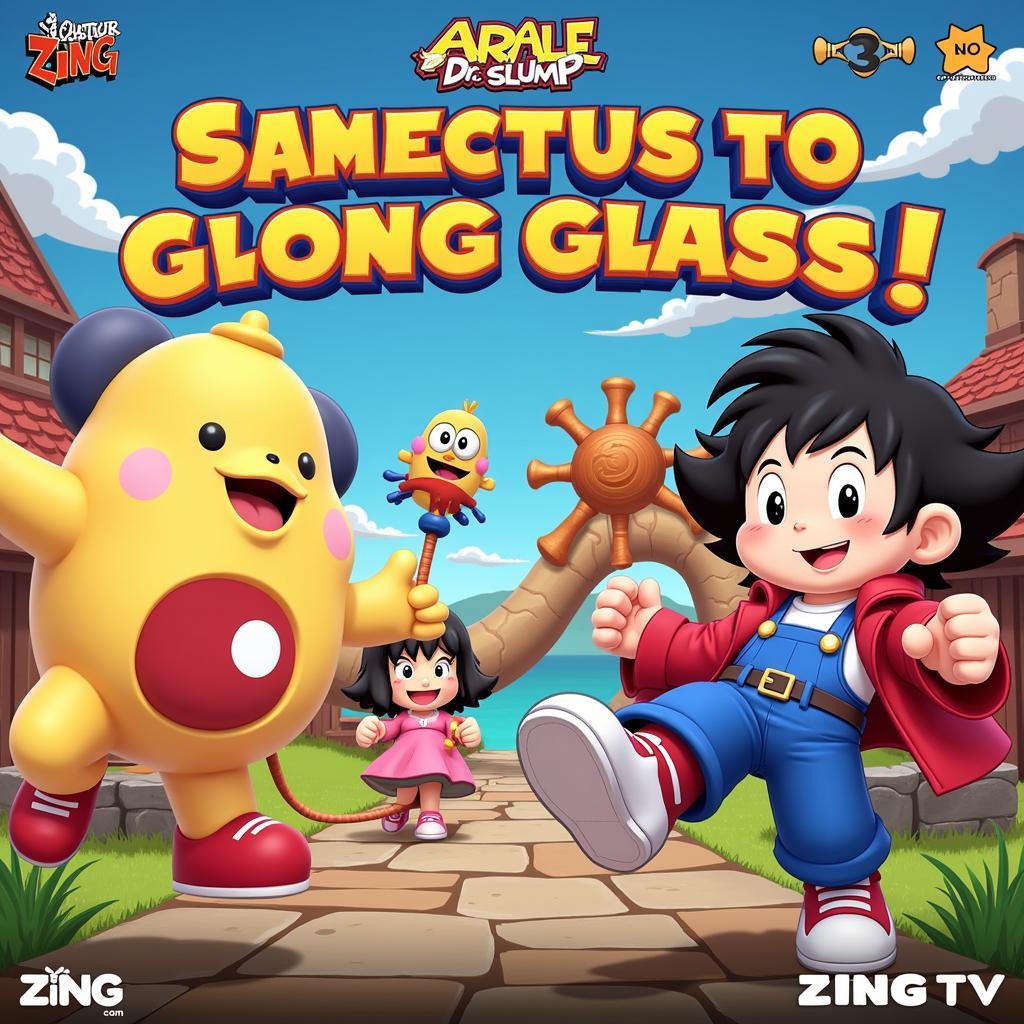 Gameplay Đồng Lực Arale Zing TV