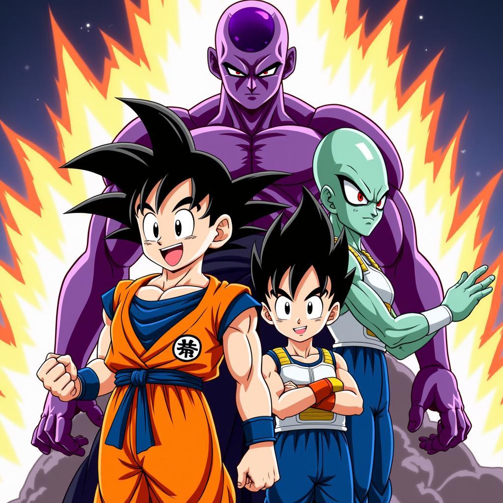 Các nhân vật chính trong Dragon Ball Kai 4 trên Zing TV