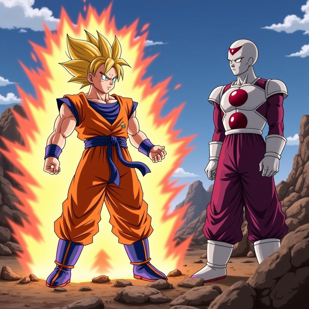 Goku vs Jiren trong Dragon Ball Super 121 Zing TV