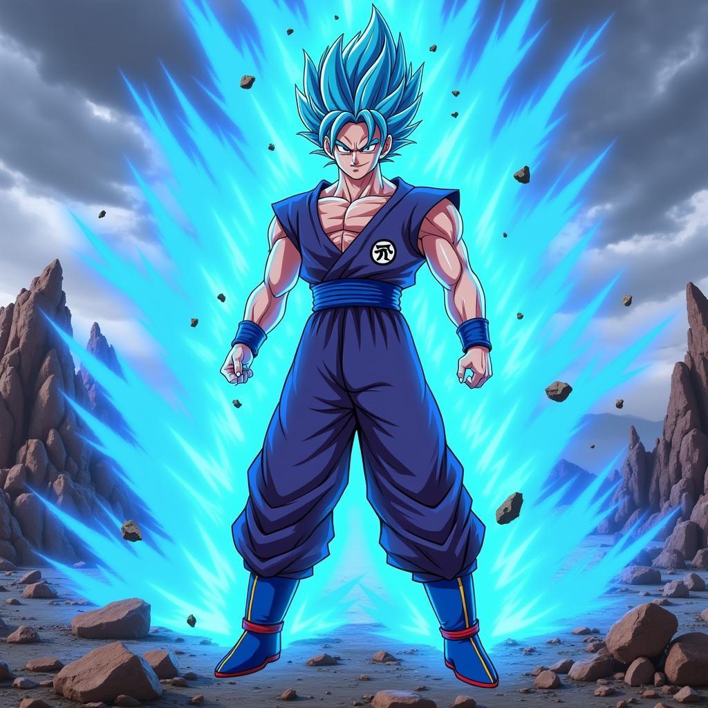 Songoku Biến Hình Super Saiyan Blue Trong Dragon Ball Super