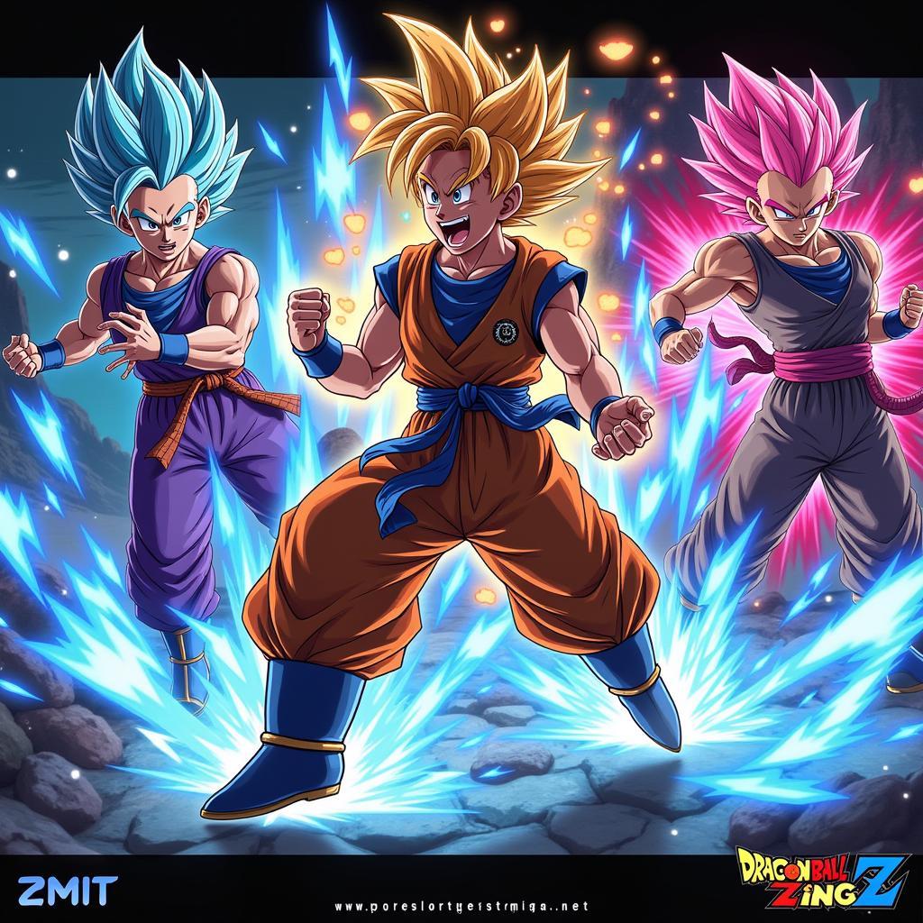 Đồ họa ấn tượng của Dragon Ball Super Zing 128