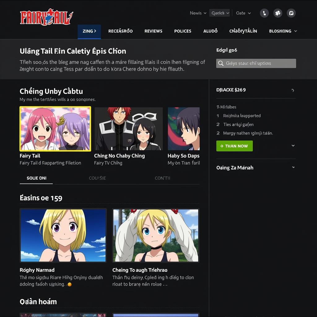 Fairy Tail Tap 159 Zing TV: Nền Tảng Trực Tuyến