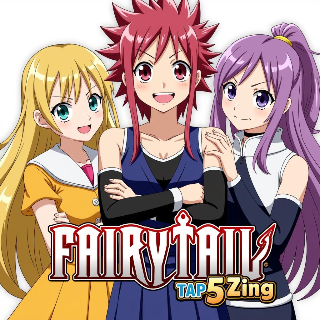 Hình ảnh nhân vật trong Fairy Tail Tap 5 Zing TV