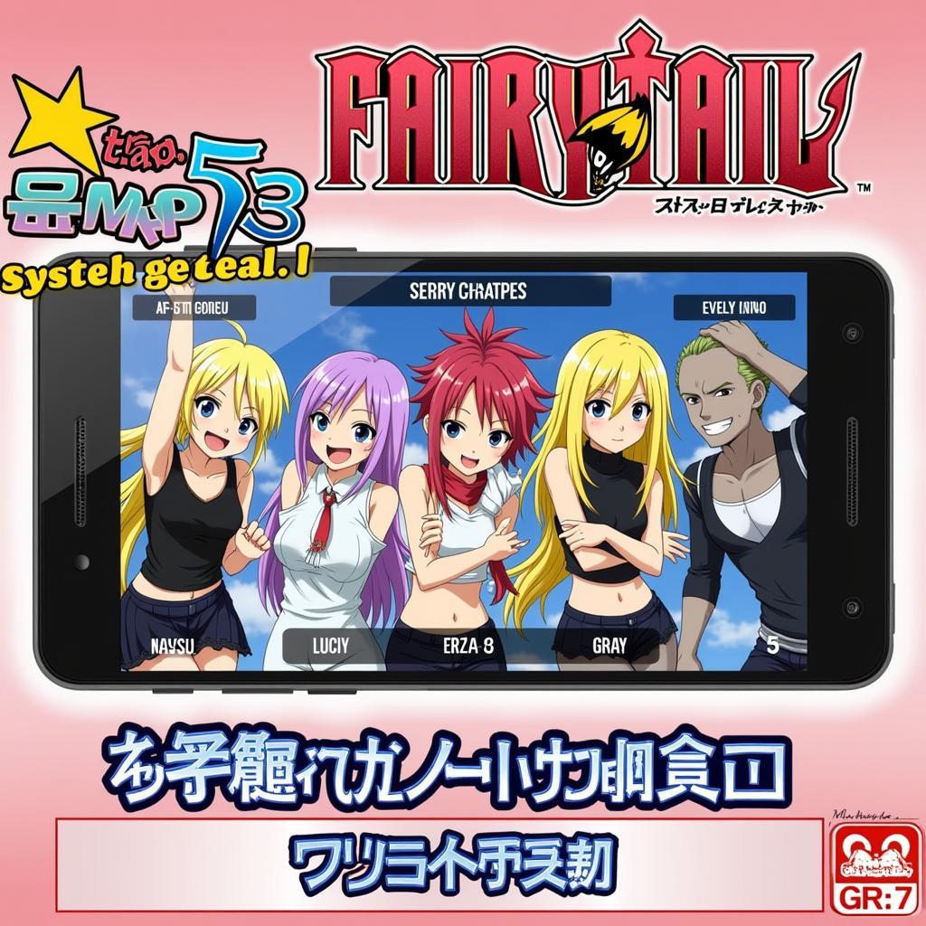 Giao diện game Fairy Tail Tap 53 Zing TV