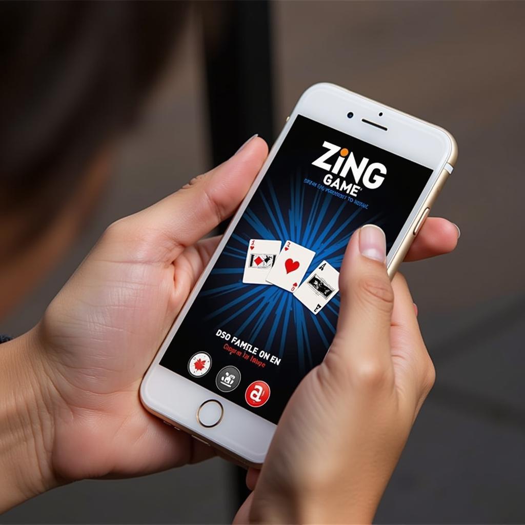 Chơi Game Bài Zing trên điện thoại