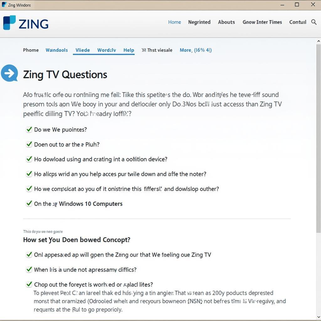 Giải đáp thắc mắc download Zing TV Win 10