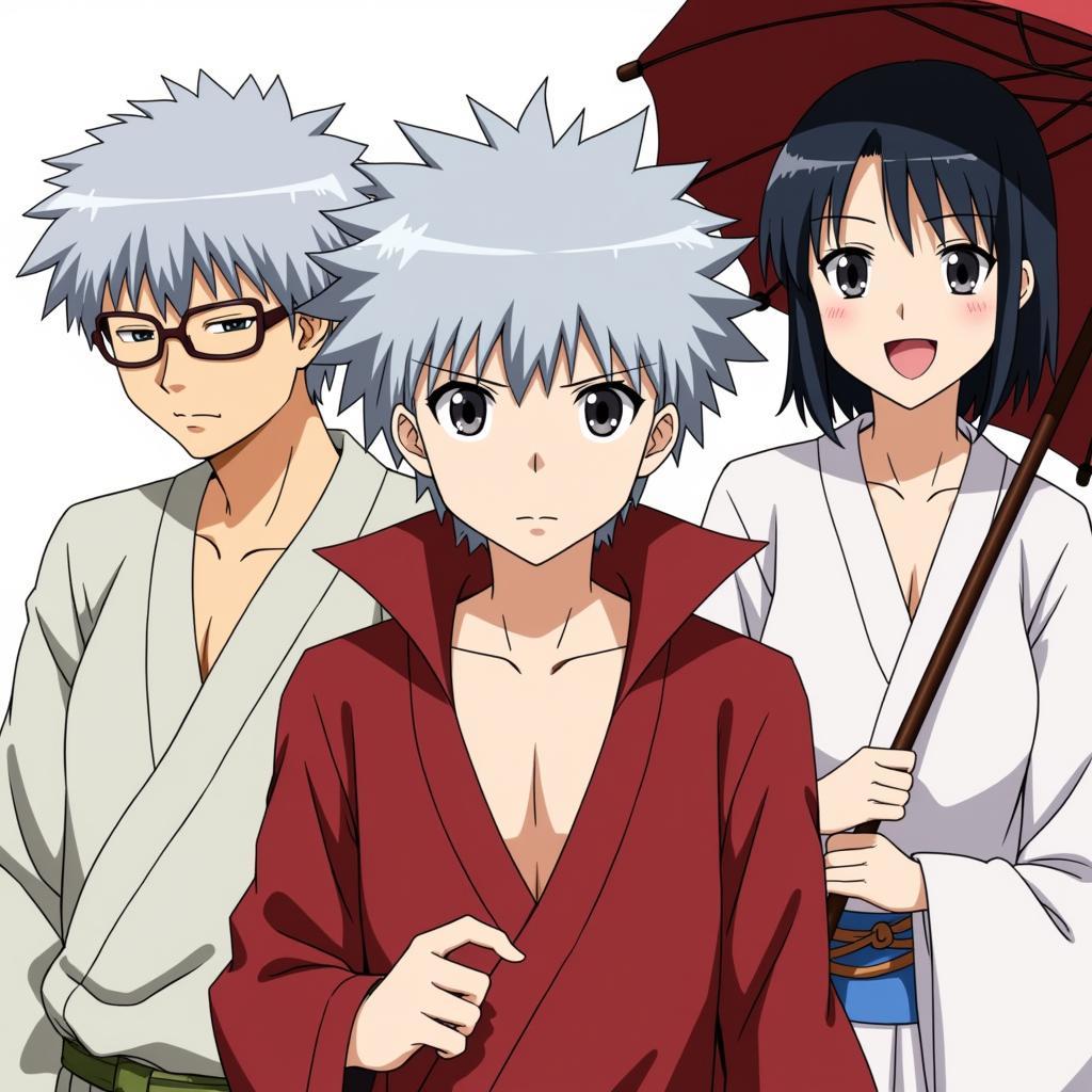 Bộ ba Yorozuya trong Gintama 2005 Zing