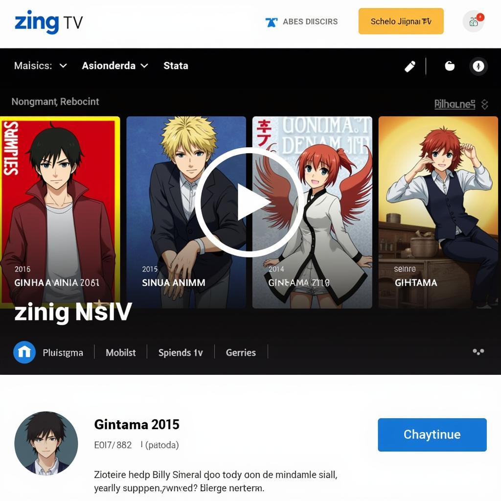 Gintama 2015 TV Zing: Xem trên Zing TV