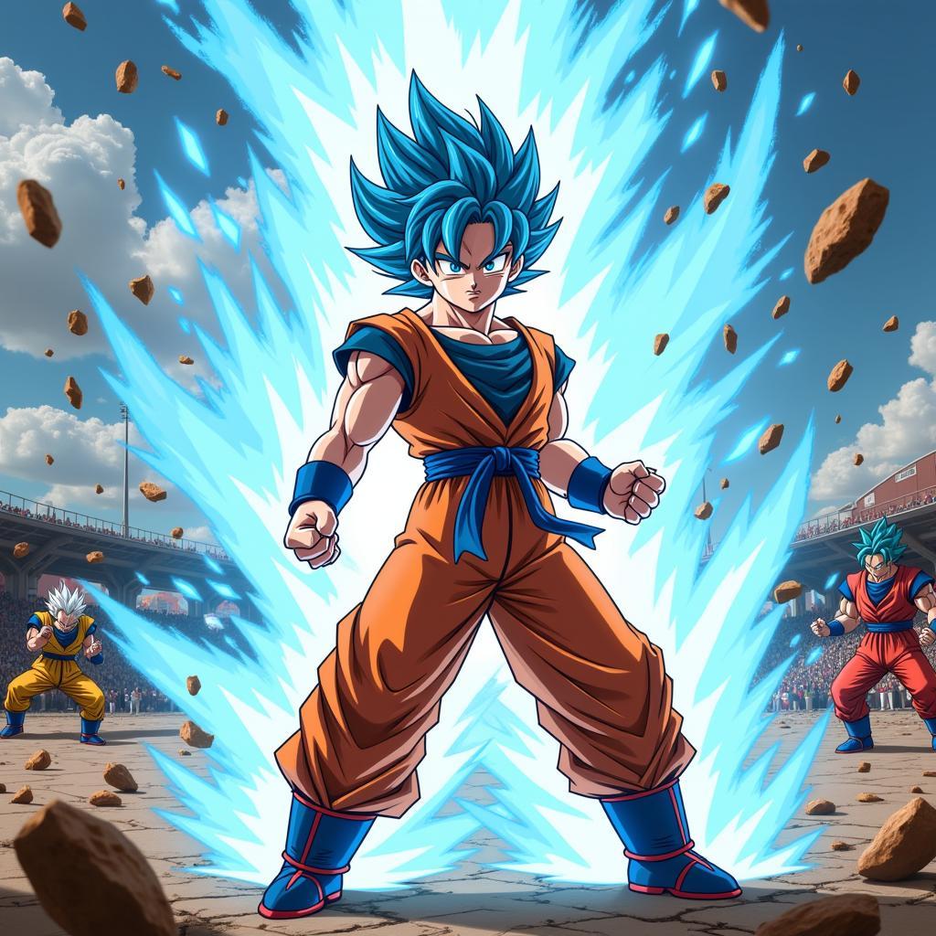 Goku bùng nổ sức mạnh trong Dragon Ball Super tap 10 Zing TV