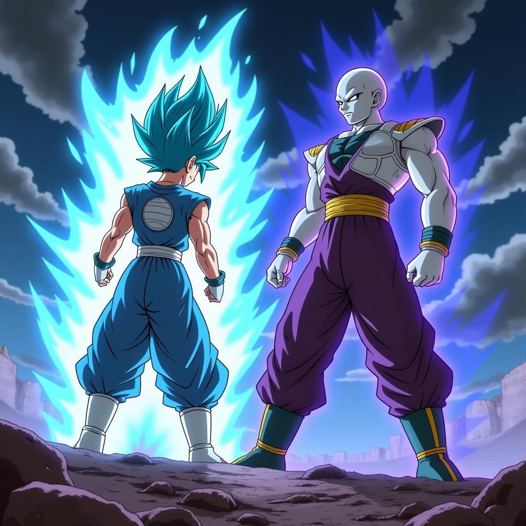 Goku và Jiren đối đầu trong trận chiến đỉnh cao tại Dragon Ball Super tập 96 trên Zing TV