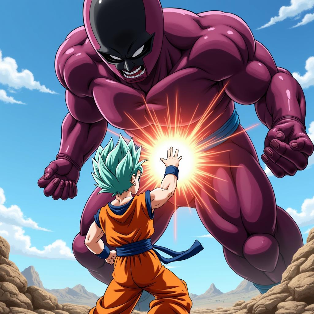 Goku và Jiren đối đầu trong Dragon Ball Super tập 109