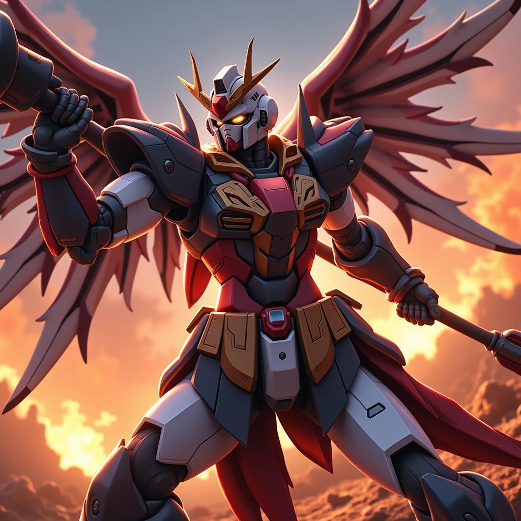 Gundam Barbatos Zing Game Sức Mạnh Hủy Diệt