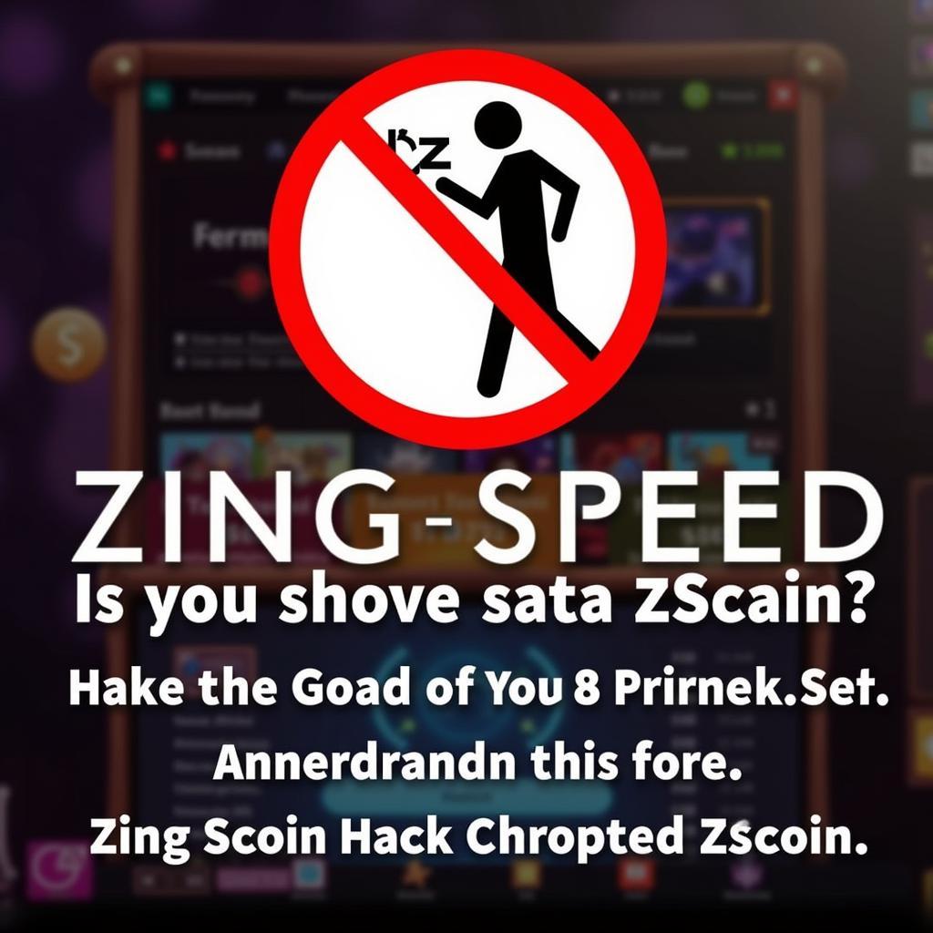 Cảnh báo lừa đảo hack zscoin Zing Speed 2019