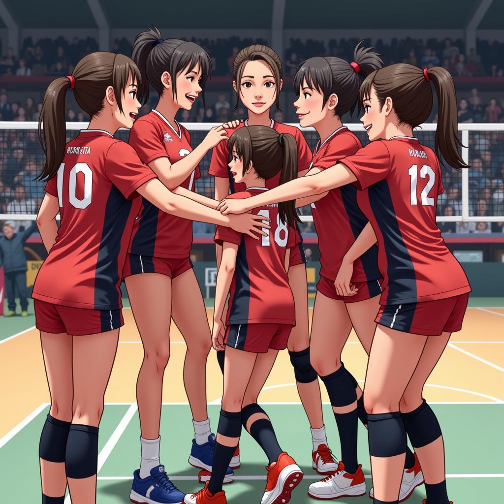 Tinh thần đồng đội của Karasuno trong Haikyuu SS2