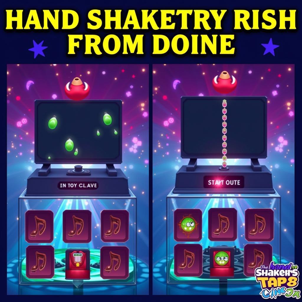 Gameplay Hand Shakers Tap 8 Zing TV