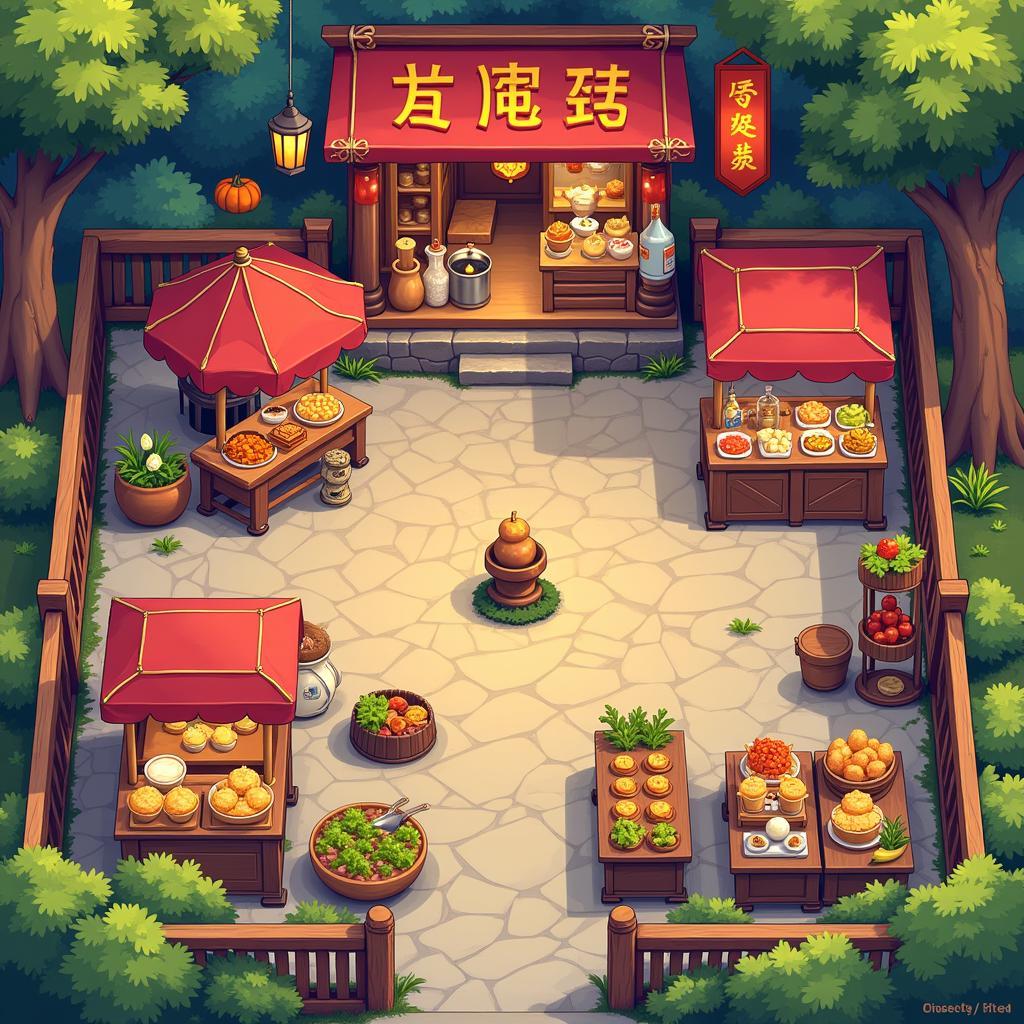 Giao diện game Hàng Rong Zing Me 1.9.4