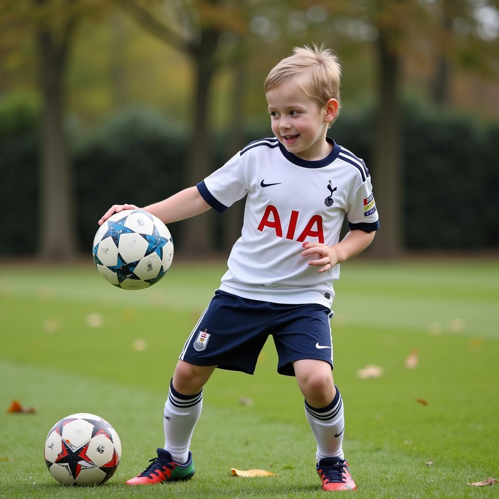 Harry Kane thời thơ ấu